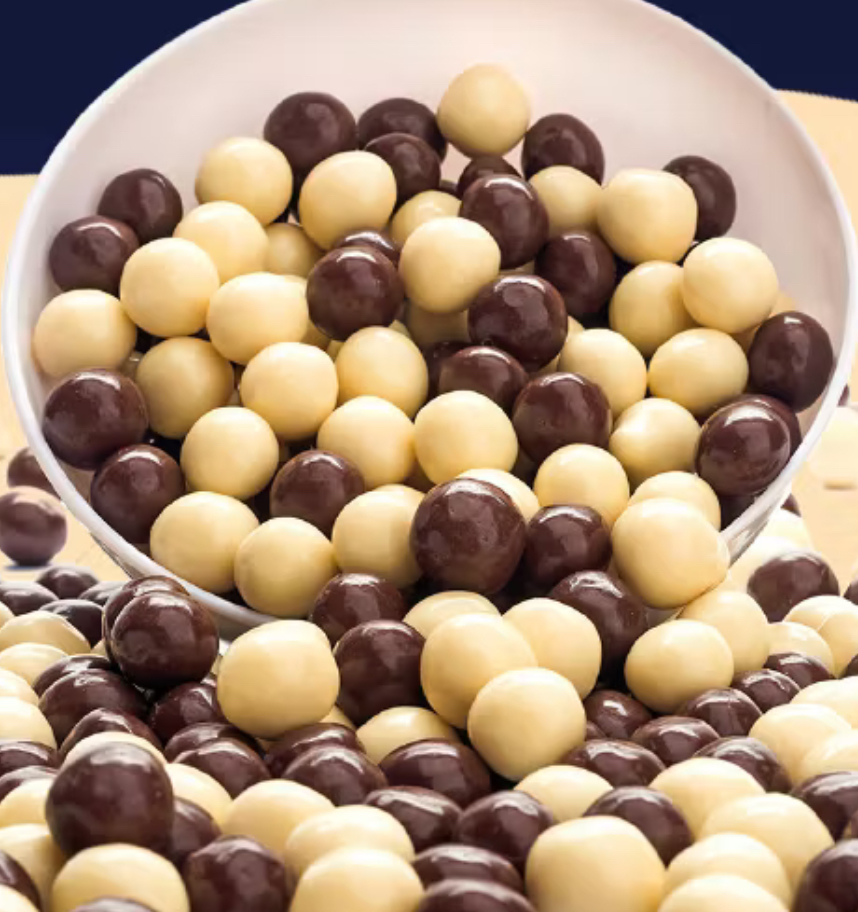 Topper Chocoball preto e branco