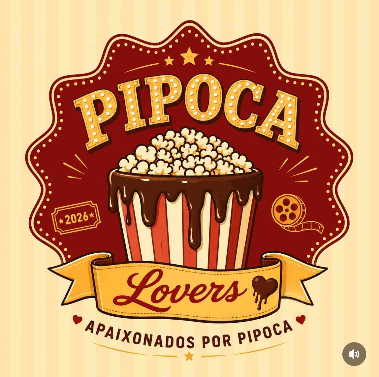 Logo Pipoca Lovers Gourmet